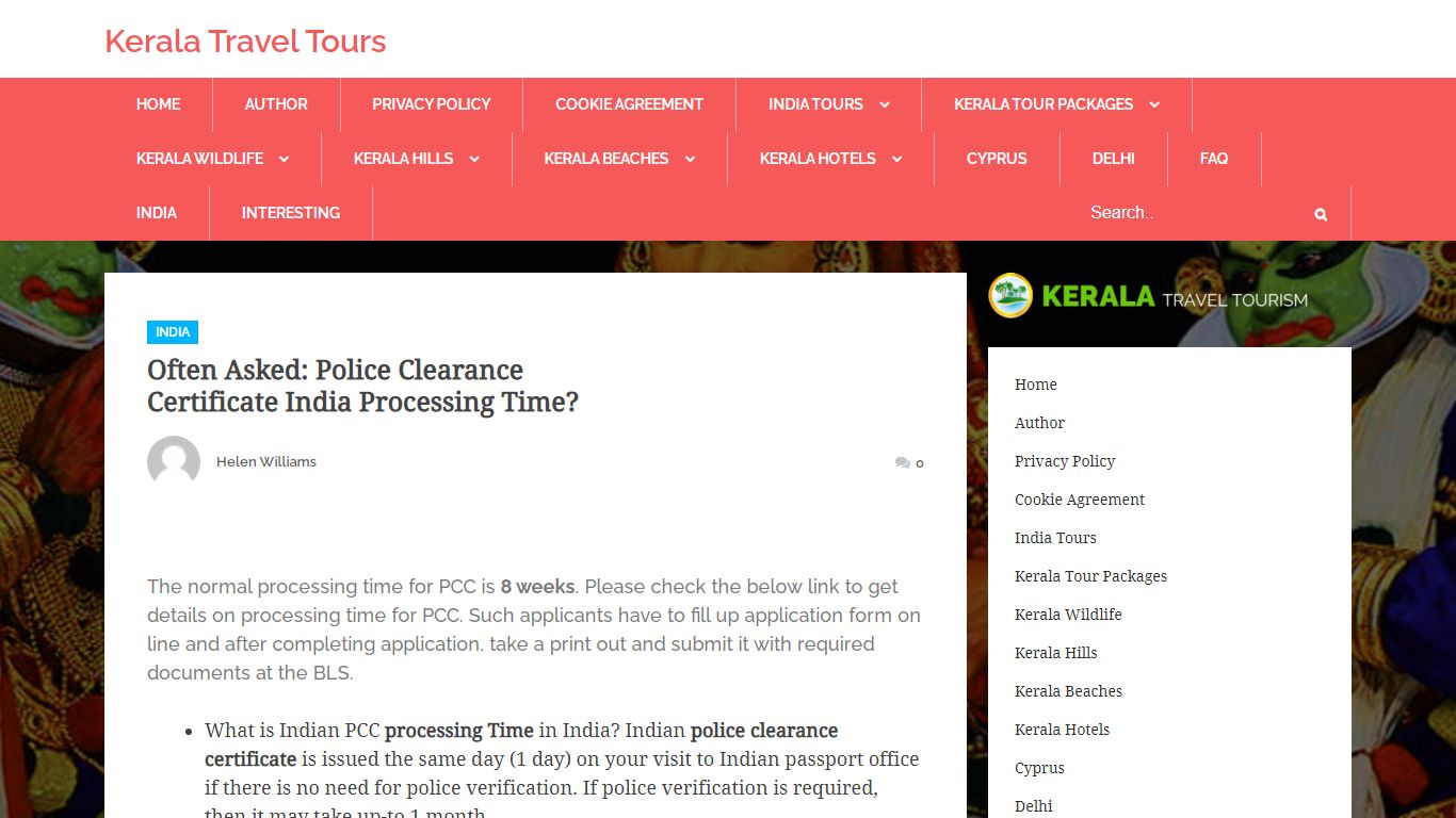 Often asked: Police clearance certificate india processing time ...